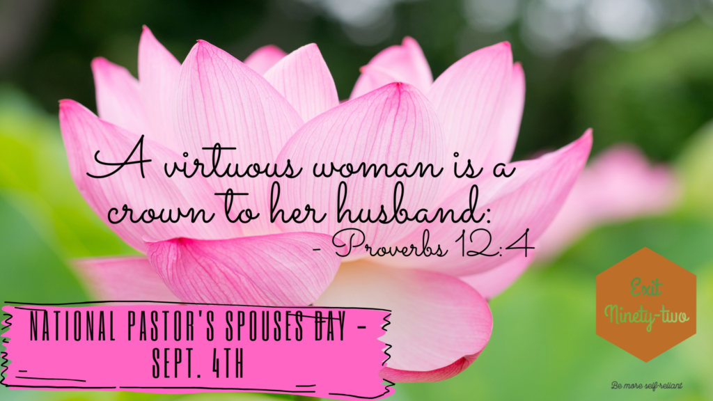 National Pastor’s Spouses Day