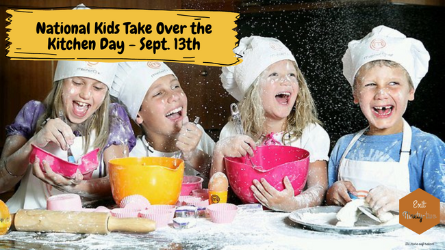 National Kids Take Over the Kitchen Day